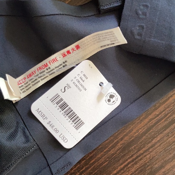 Free People Naomi Longline Bra Thick Adjustable Straps Black NEW NTW - Picture 13 of 14